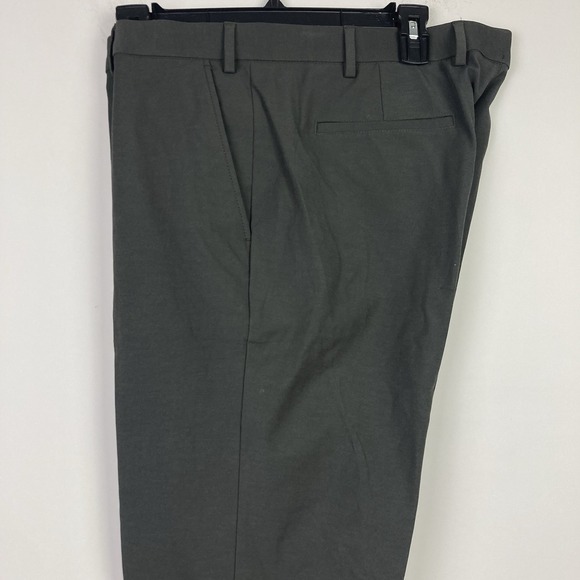 Michael Kors Mens Classic Fit Cotton Stretch Pants Dark Grey 36Wx30L E081297 - Picture 5 of 10